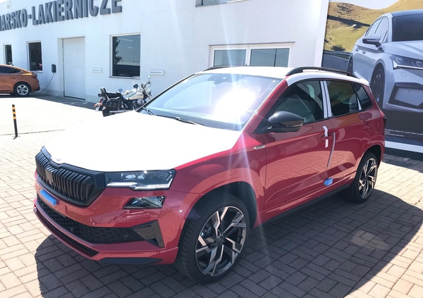 Skoda Karoq cena 173100 przebieg: 7, rok produkcji 2024 z Człopa małe 46